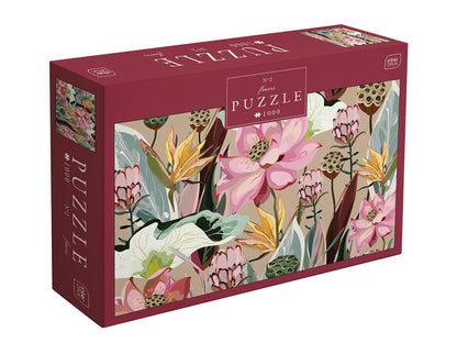 Virágok 2 Interdruk 1000 darabos kirakó puzzle (ID-PUZ1000FLO2) - puzzlegarden