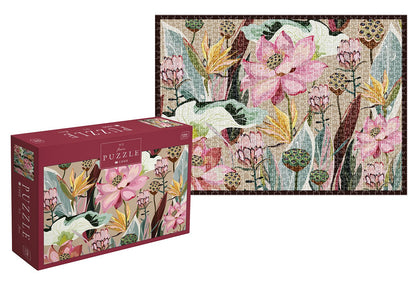 Virágok 2 Interdruk 1000 darabos kirakó puzzle (ID-PUZ1000FLO2) - puzzlegarden