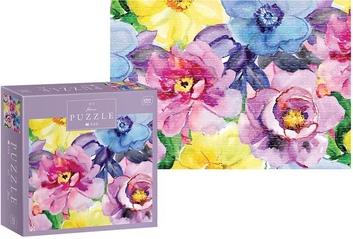 Virágok 2 Interdruk 500 darabos kirakó puzzle (ID-PUZ500FLO2) - puzzlegarden