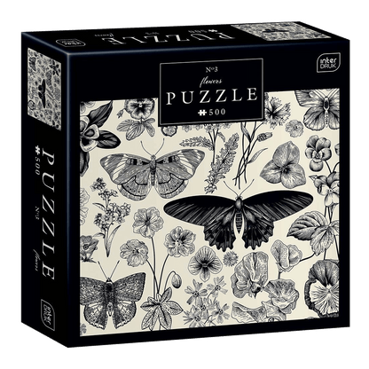 Virágok 3 Interdruk 500 darabos kirakó puzzle (ID-5902277326041) - puzzlegarden