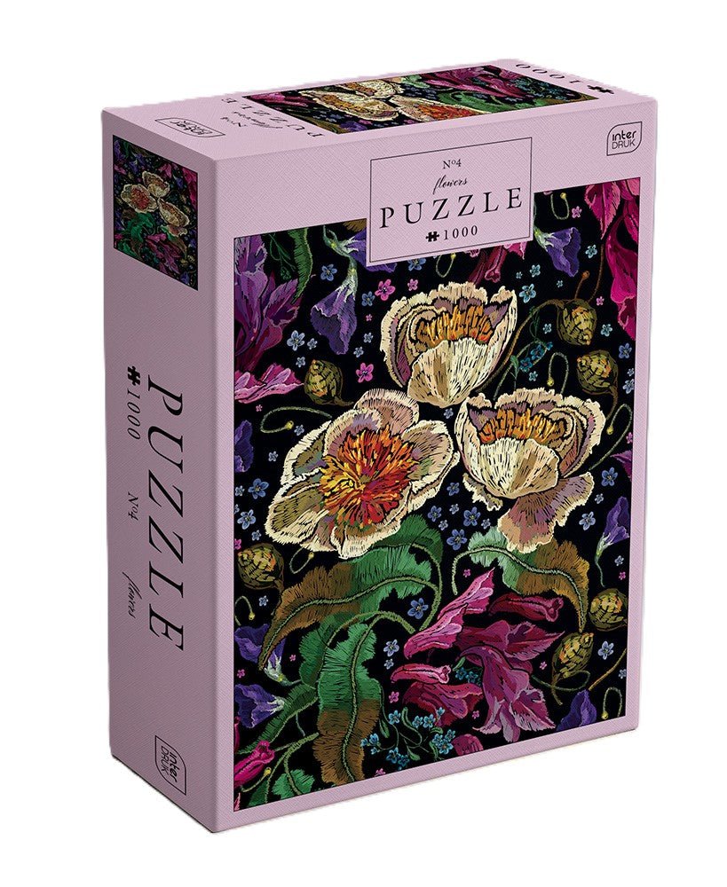 Virágok 4 Interdruk 1000 darabos kirakó puzzle (ID-PUZ1000FLO4) - puzzlegarden
