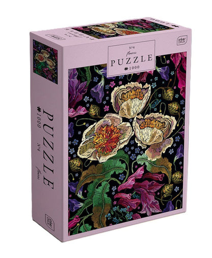 Virágok 4 Interdruk 1000 darabos kirakó puzzle (ID-PUZ1000FLO4) - puzzlegarden
