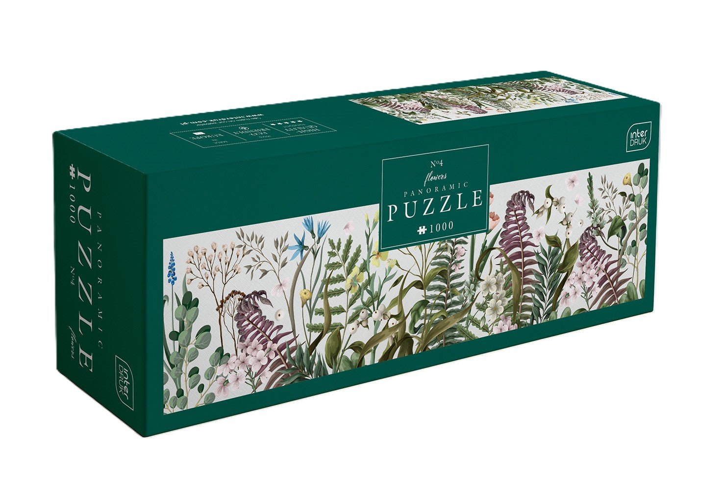 Virágok 4 - panoráma Interdruk 1000 darabos kirakó puzzle (ID-PUZPA1000FLO4) - puzzlegarden