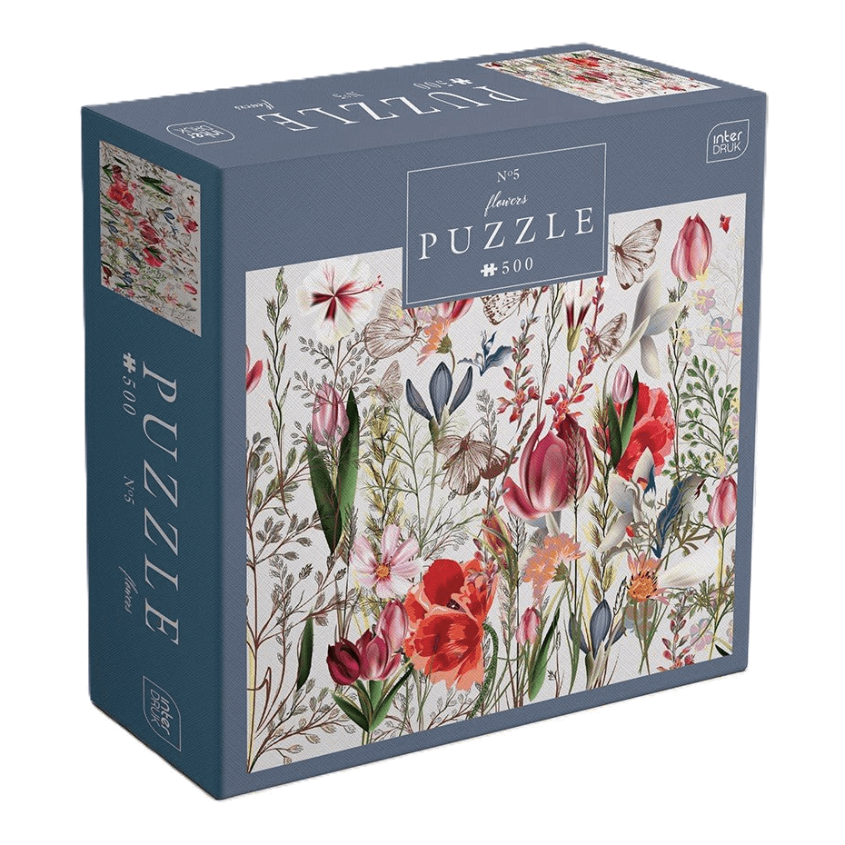 Virágok 5 Interdruk 500 darabos kirakó puzzle (ID-5902277370082) - puzzlegarden