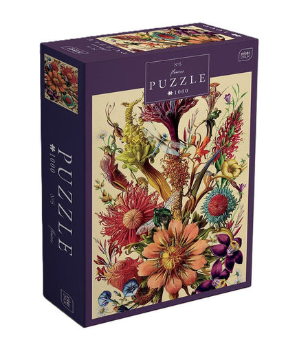 Virágok 5 Interdruk 1000 darabos kirakó puzzle (ID-PUZ1000FLO5) - puzzlegarden