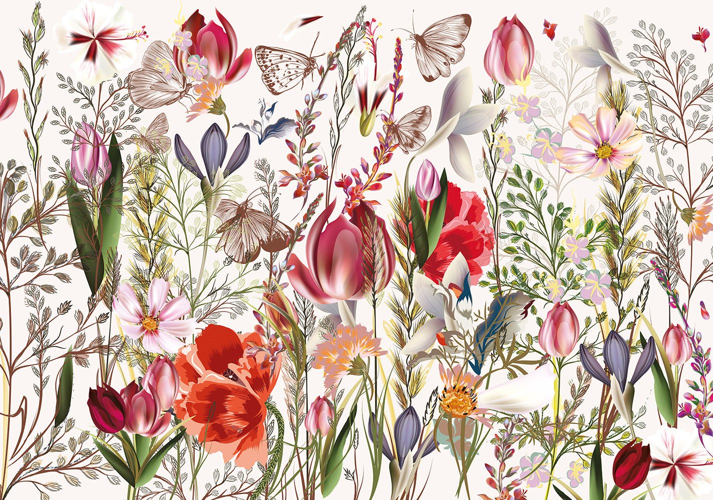 Virágok 5 Interdruk 500 darabos kirakó puzzle (ID-PUZ500FLO5) - puzzlegarden