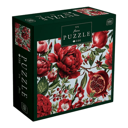 Virágok 6 Interdruk 500 darabos kirakó puzzle (ID-5902277385048) - puzzlegarden