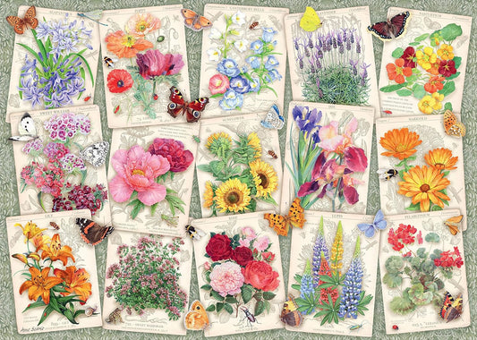Virágok a Kertből Ravensburger 1000 darabos kirakó puzzle (RA - 17485) - puzzlegarden