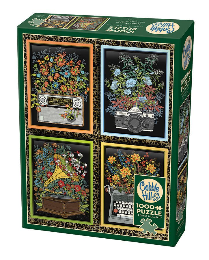 Virágos tárgyak Cobble Hill 1000 darabos kirakó puzzle (CH - 40134 625012401340) - puzzlegarden