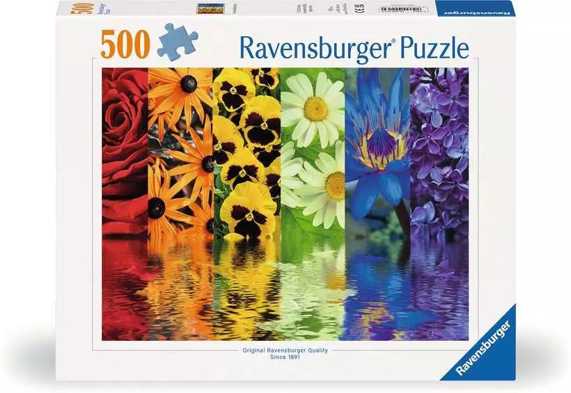 Virágos Tükröződések Ravensburger 500 darabos kirakó puzzle (RA-12000213) - puzzlegarden