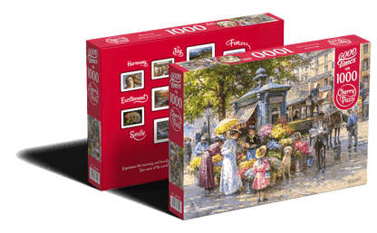 Virágpiac CherryPazzi 1000 darabos kirakó puzzle (CP-30226 5903728730226) - puzzlegarden