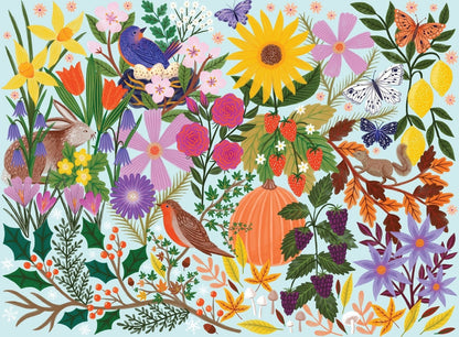 Virágzó évszakok Galison 1000 darabos kirakó puzzle (GA-9780735384385) - puzzlegarden