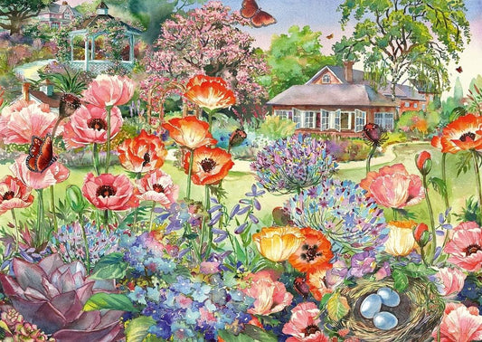 Virágzó Kert Schmidt Spiele 1000 darabos kirakó puzzle (SCH - 58975) - puzzlegarden