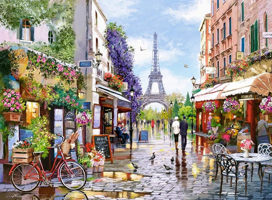 Virágzó Párizs Castorland 3000 darabos kirakó puzzle (C-300525 5904438300525) - puzzlegarden