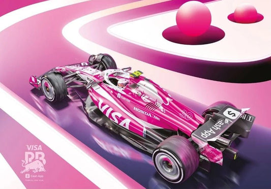 Visa Cash App Racing Bulls – Miami festés Trefl 1000 darabos kirakó puzzle (TR-F1-1005284) - puzzlegarden