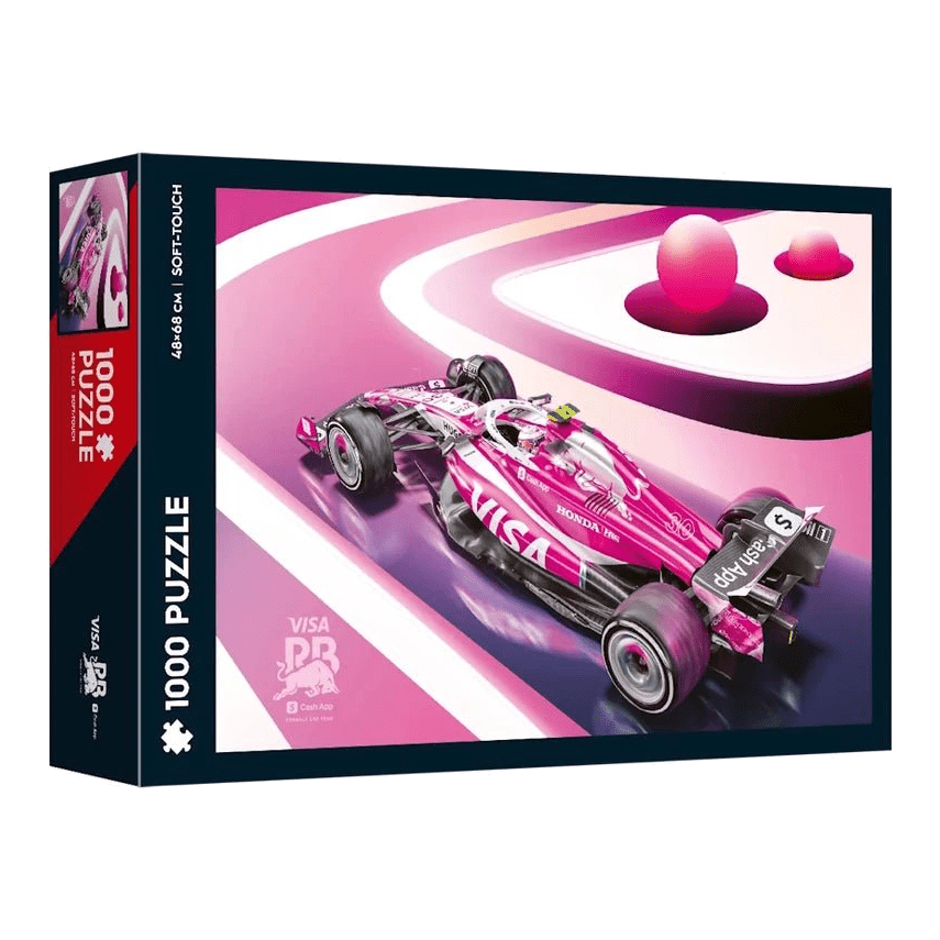 Visa Cash App Racing Bulls – Miami festés Trefl 1000 darabos kirakó puzzle (TR-F1-1005284) - puzzlegarden