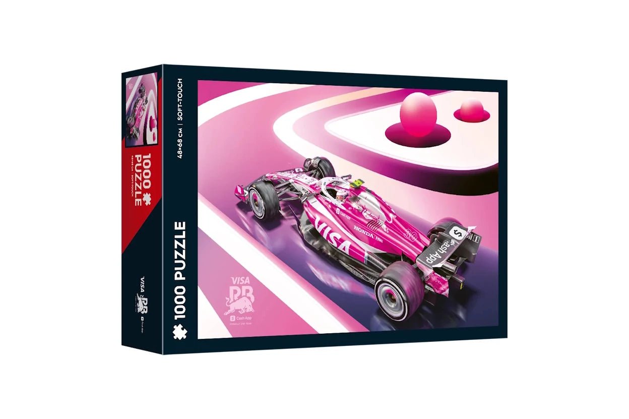 Visa Cash App Racing Bulls – Miami festés Trefl 1000 darabos kirakó puzzle (TR-F1-1005284) - puzzlegarden