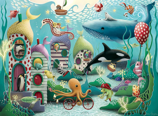 Víz alatti Csodavilág Ravensburger 100 darabos kirakó puzzle (RA - 12972) - puzzlegarden