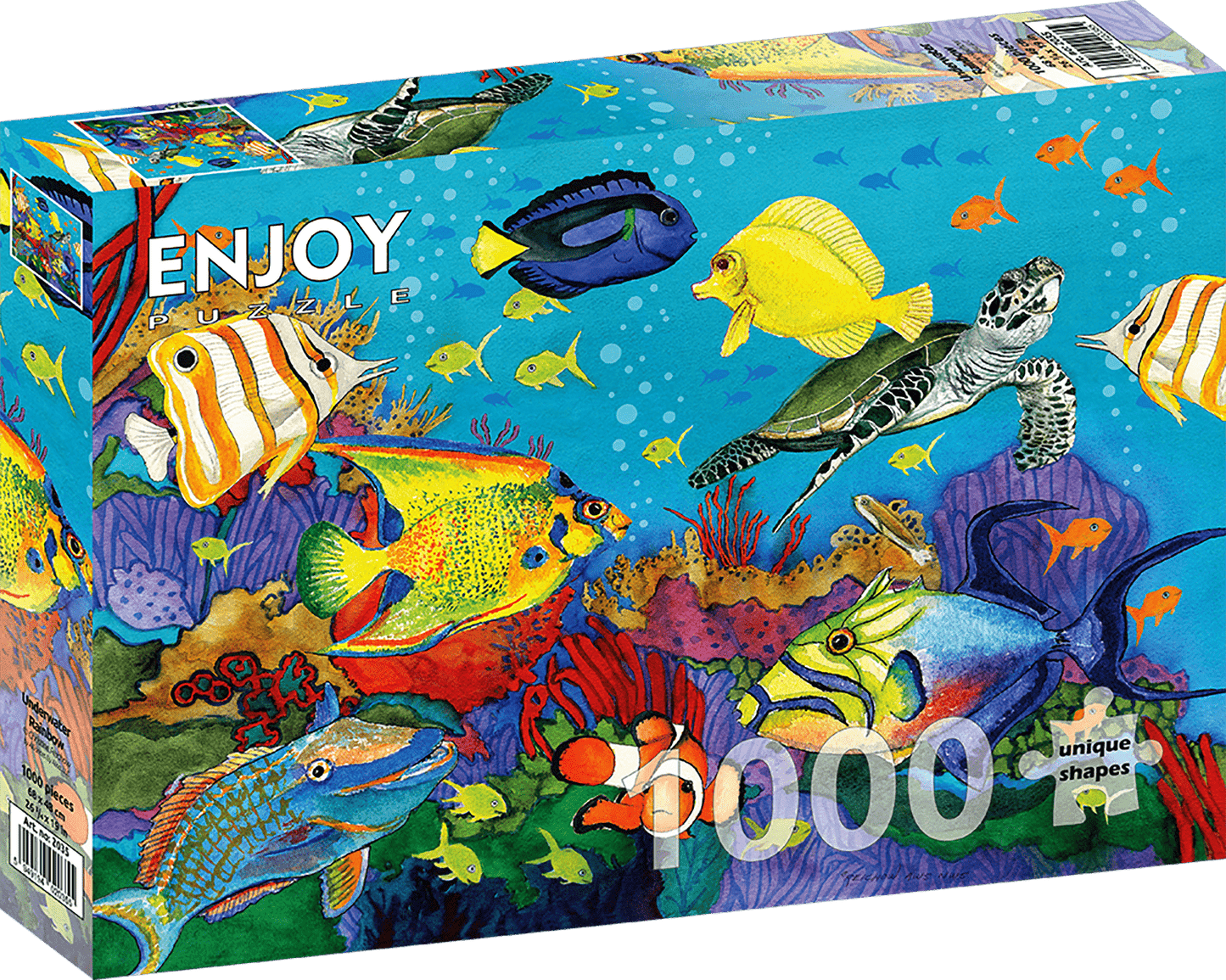 Víz alatti szivárvány ENJOY 1000 darabos kirakó puzzle (EN-2035 5949194020355) - puzzlegarden