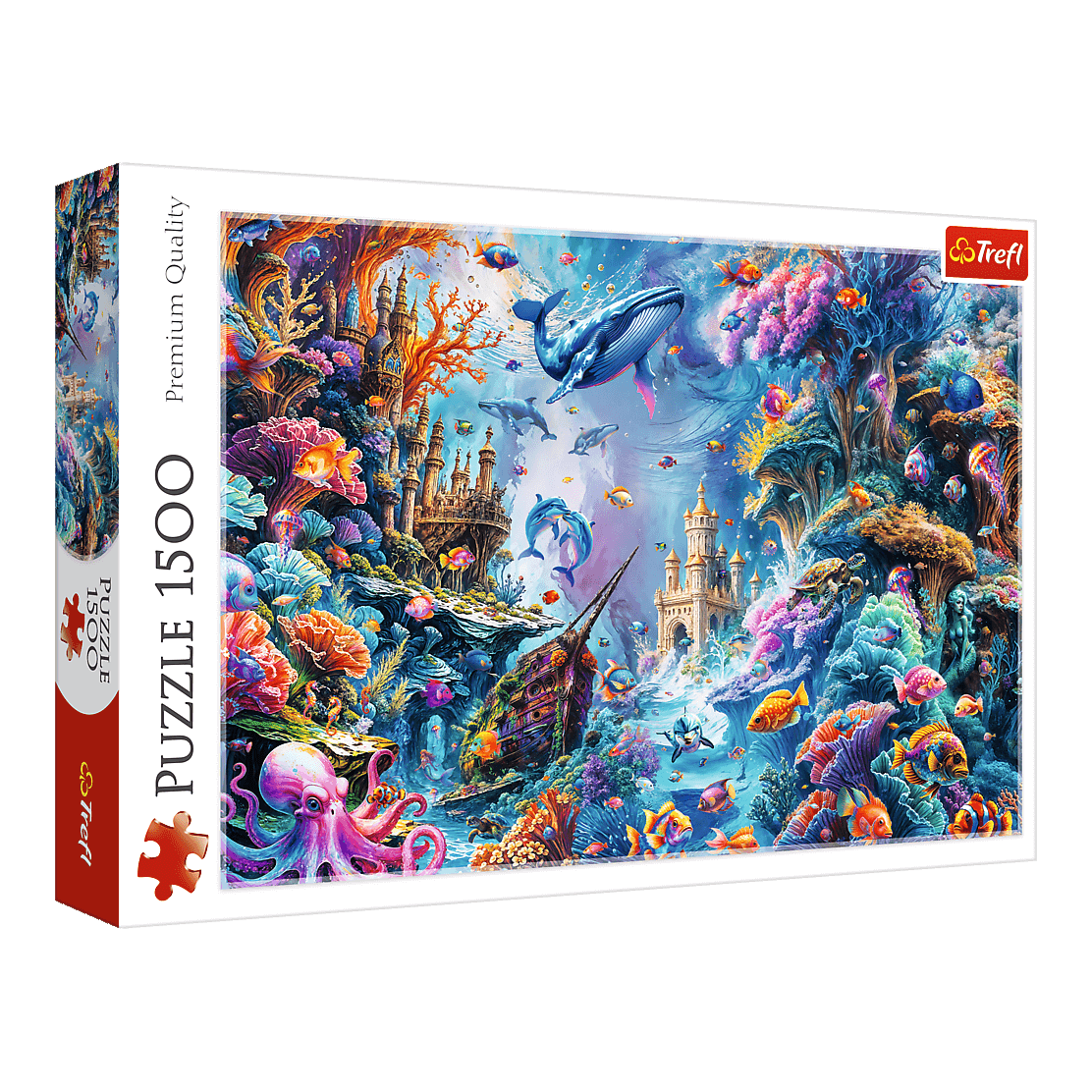 Víz alatti világ Trefl 1500 darabos kirakó puzzle (TR-26217) - puzzlegarden