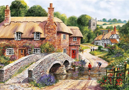 Vízi barangolás - 4×500 Gibsons 500 darabos kirakó puzzle (G - G5070) - puzzlegarden