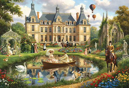 Vízi palota Trefl 1500 darabos kirakó puzzle (TR-26219) - puzzlegarden