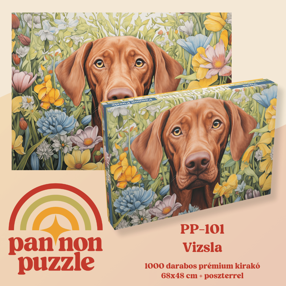 Vizsla Pannon Puzzle 1000 darabos kirakó puzzle (PP - 101 5999575760035) - puzzlegarden