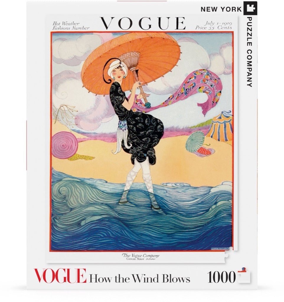 Vogue - Ahogy a Szél Fúj New York Puzzle Company 1000 darabos kirakó puzzle (NYPC - NPZVG1815 819844014896) - puzzlegarden