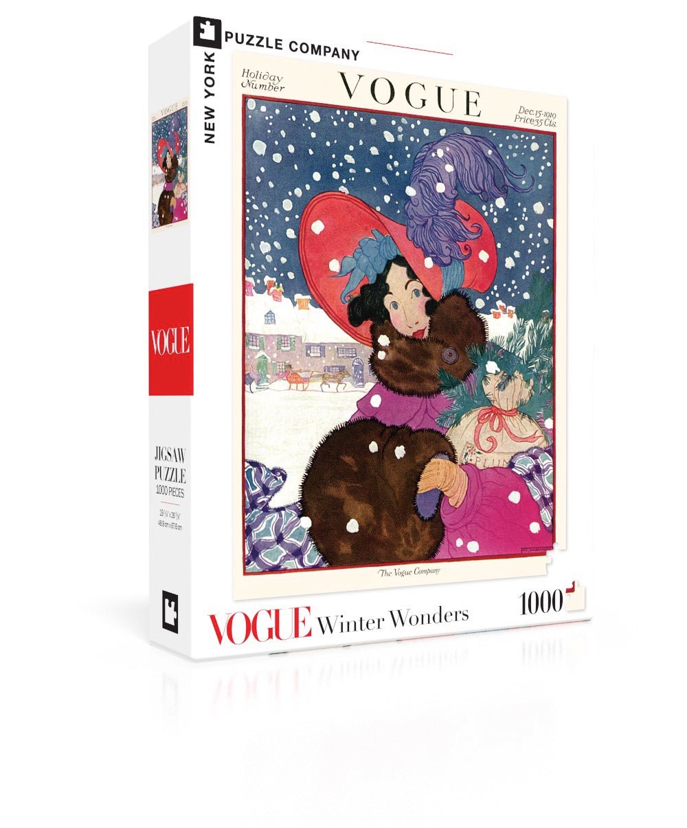 Vogue - Téli Csodák New York Puzzle Company 1000 darabos kirakó puzzle (NYPC - NPZVG2304 840291701305) - puzzlegarden