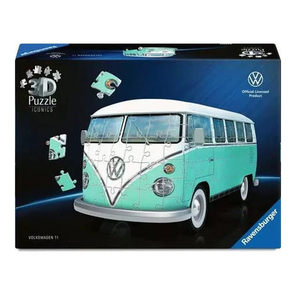 Volkswagen T1 - 3D Ravensburger 162 darabos kirakó puzzle (RA-12008035) - puzzlegarden