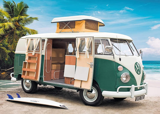 Volkswagen T1 Camper Van Ravensburger 1000 darabos kirakó puzzle (RA - 17087) - puzzlegarden