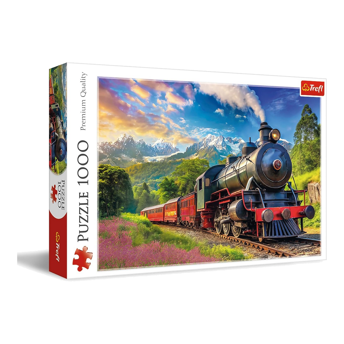 Vonatutazás Trefl 1000 darabos kirakó puzzle (TR-10929) - puzzlegarden