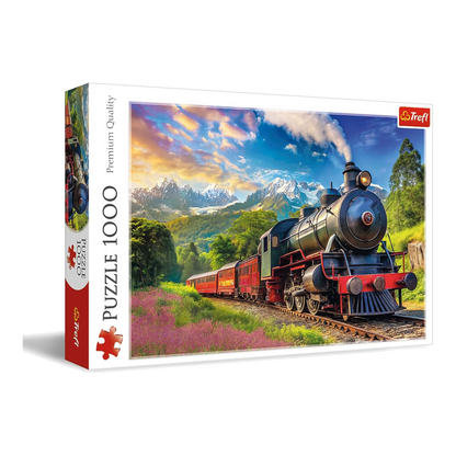 Vonatutazás Trefl 1000 darabos kirakó puzzle (TR-10929) - puzzlegarden