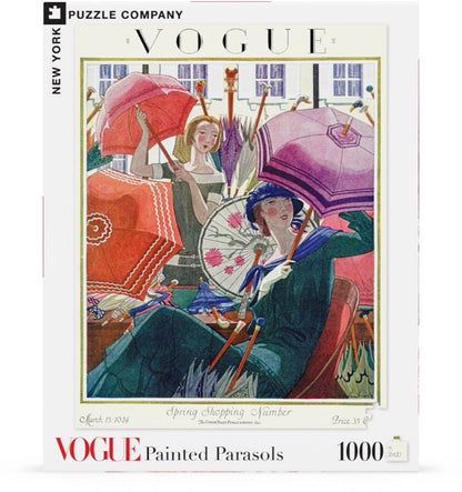 Vouge - Színes Napernyők New York Puzzle Company 1000 darabos kirakó puzzle (NYPC - NPZVG2404 840291701978) - puzzlegarden