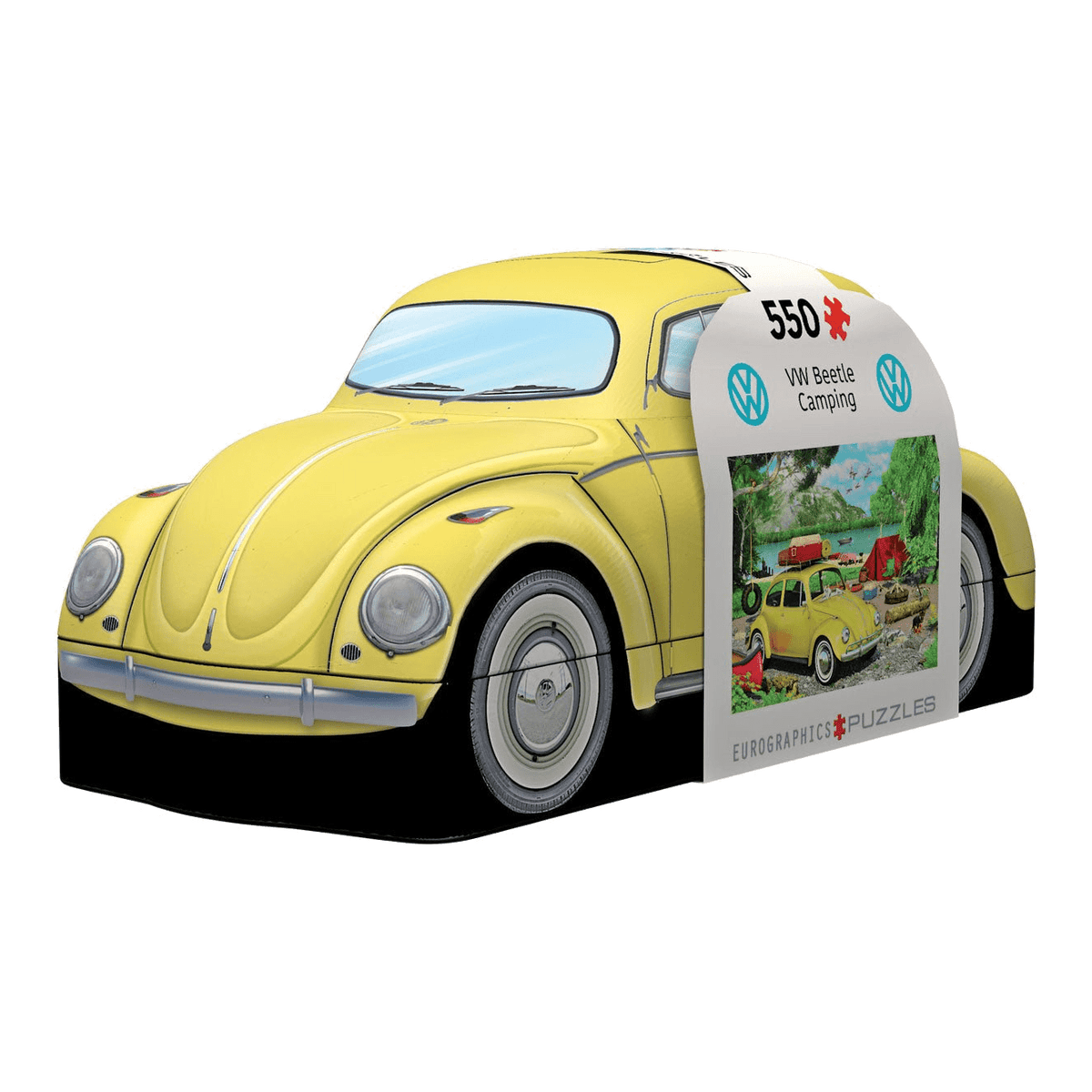 VW Bogár – kemping – fémdobozban Eurographics 550 darabos kirakó puzzle (EUR-8551-5691) - puzzlegarden