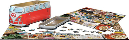 VW – Útikalandozások – fémdobozban Eurographics 550 darabos kirakó puzzle (EUR-8551-5576) - puzzlegarden