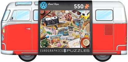 VW – Útikalandozások – fémdobozban Eurographics 550 darabos kirakó puzzle (EUR-8551-5576) - puzzlegarden