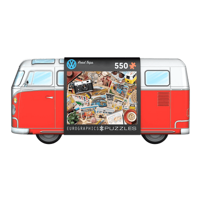 VW – Útikalandozások – fémdobozban Eurographics 550 darabos kirakó puzzle (EUR-8551-5576) - puzzlegarden