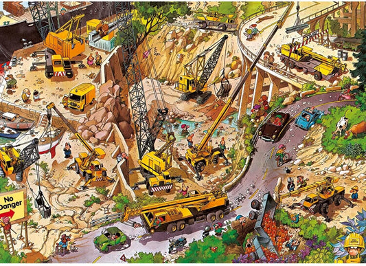 Wanted - Ajtózár Tóni HEYE 1000 darabos kirakó puzzle (HE - 30050) - puzzlegarden