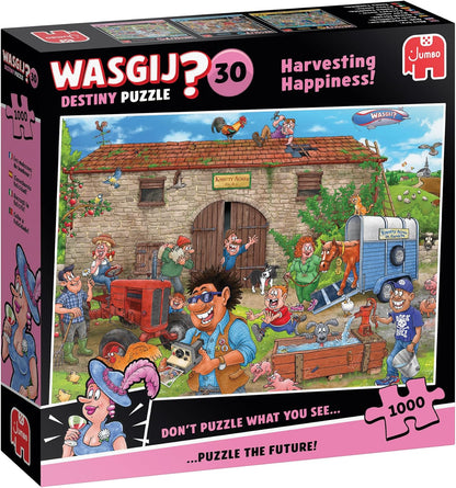 Wasgij Destiny 30 – Boldogságszüret! Jumbo 1000 darabos kirakó puzzle (JU-1110100514) - puzzlegarden