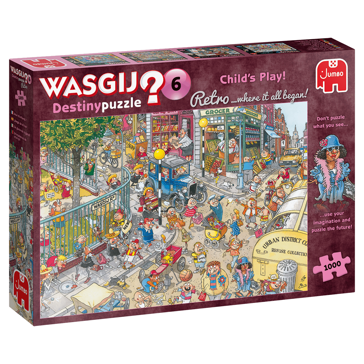 Wasgij? - Destiny 6 - Gyerekjáték! Jumbo 1000 darabos kirakó puzzle (JU-25015 8710126250150) - puzzlegarden