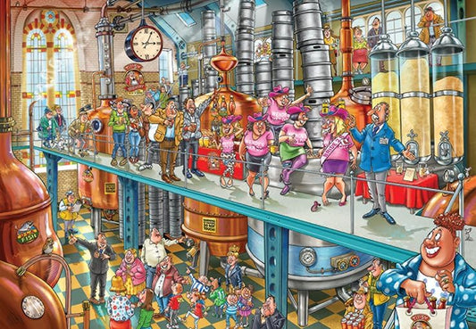 Wasgij? - Mystery 21 - A Sörfőzdében Jumbo 1000 darabos kirakó puzzle (JU - 25006) - puzzlegarden