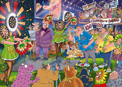 Wasgij Mystery 30 – Telitalálat! Jumbo 1000 darabos kirakó puzzle (JU-1110100804) - puzzlegarden