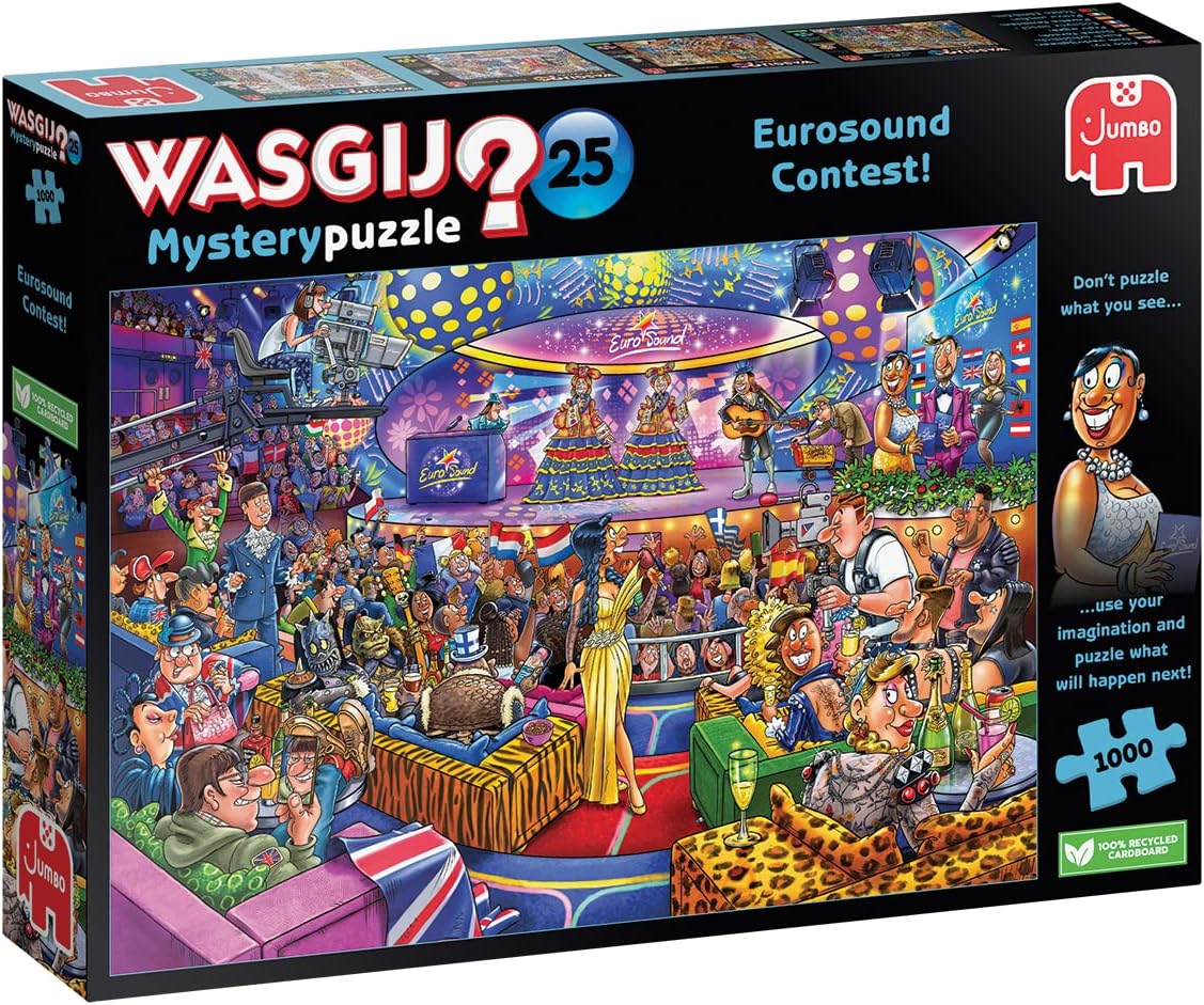 Wasgij? - Mystery Puzzle Nr. 25 - Eurosound verseny! Jumbo 1000 darabos kirakó puzzle (JU - 1110100019 8710126000199) - puzzlegarden