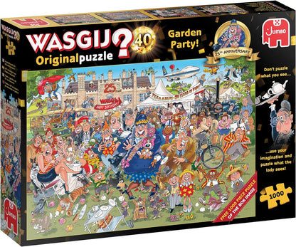 Wasgij? - Original 40 - Kerti Party! - 2x1000 Jumbo 2x1000 darabos kirakó puzzle (JU-25019 8710126250198) - puzzlegarden