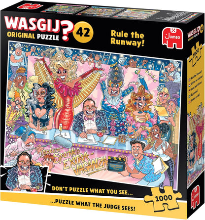 Wasgij? - Original Puzzle Nr. 42 - Uralkodj a kifutón! Jumbo 1000 darabos kirakó puzzle (JU - 1110100584) - puzzlegarden