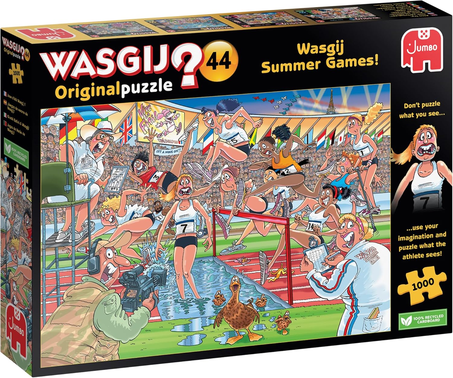 Wasgij? - Original Puzzle Nr. 44 - Wasgij nyári játékok! Jumbo 1000 darabos kirakó puzzle (JU - 1110100333 8710126018569) - puzzlegarden