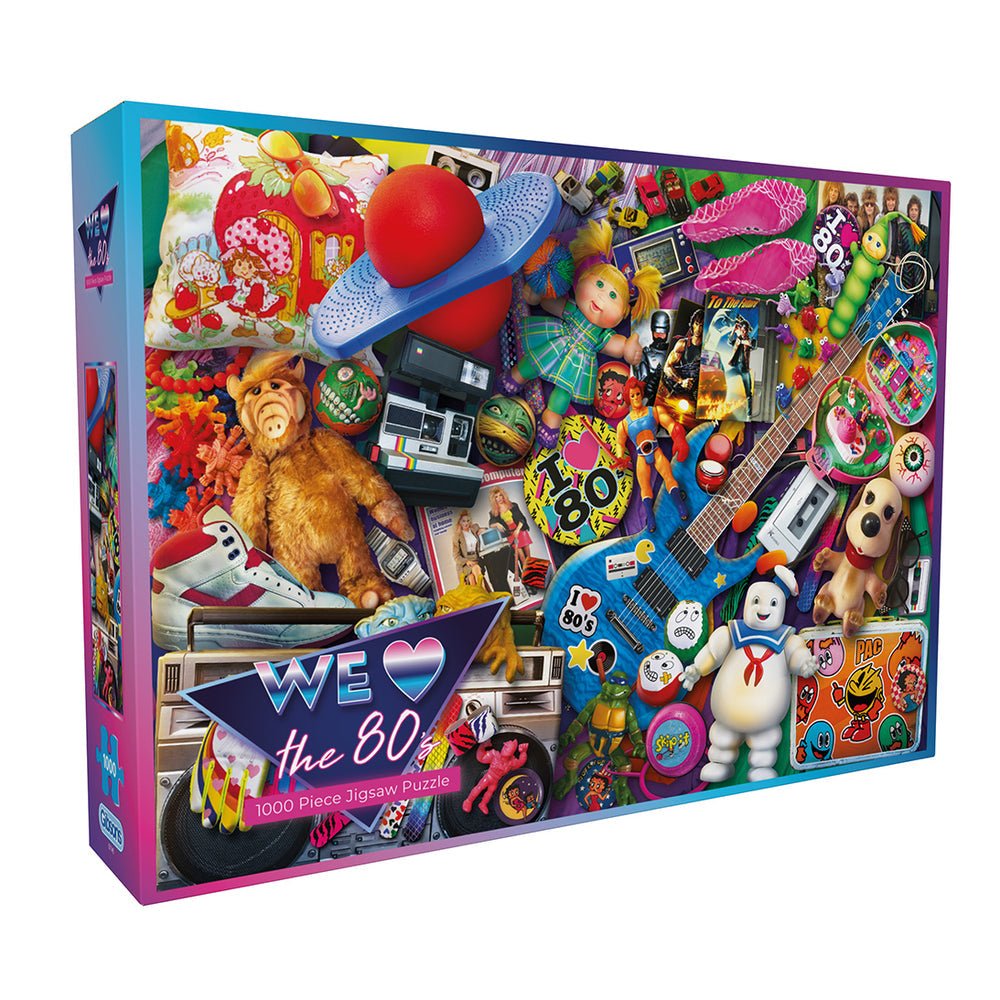 We Love the 80s Gibsons 1000 darabos kirakó puzzle (G - G7145 5012269071450) - puzzlegarden