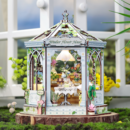 Windsori virágház CuteBee 235 darabos kirakó puzzle (CB-GHGC401) - puzzlegarden