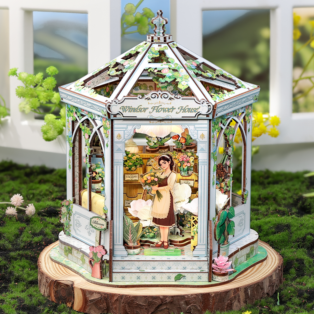 Windsori virágház CuteBee 235 darabos kirakó puzzle (CB-GHGC401) - puzzlegarden